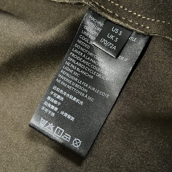 Anthropologie Roxie Suede Tie Dye Trench Coat Size Small - Picture 11 of 12